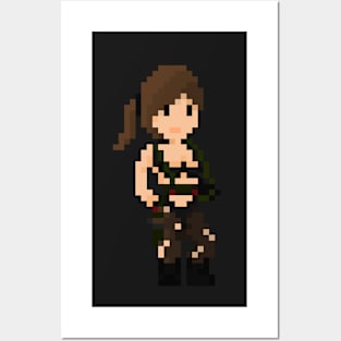 Pixel Quiet - Metal Gear Solid V Posters and Art